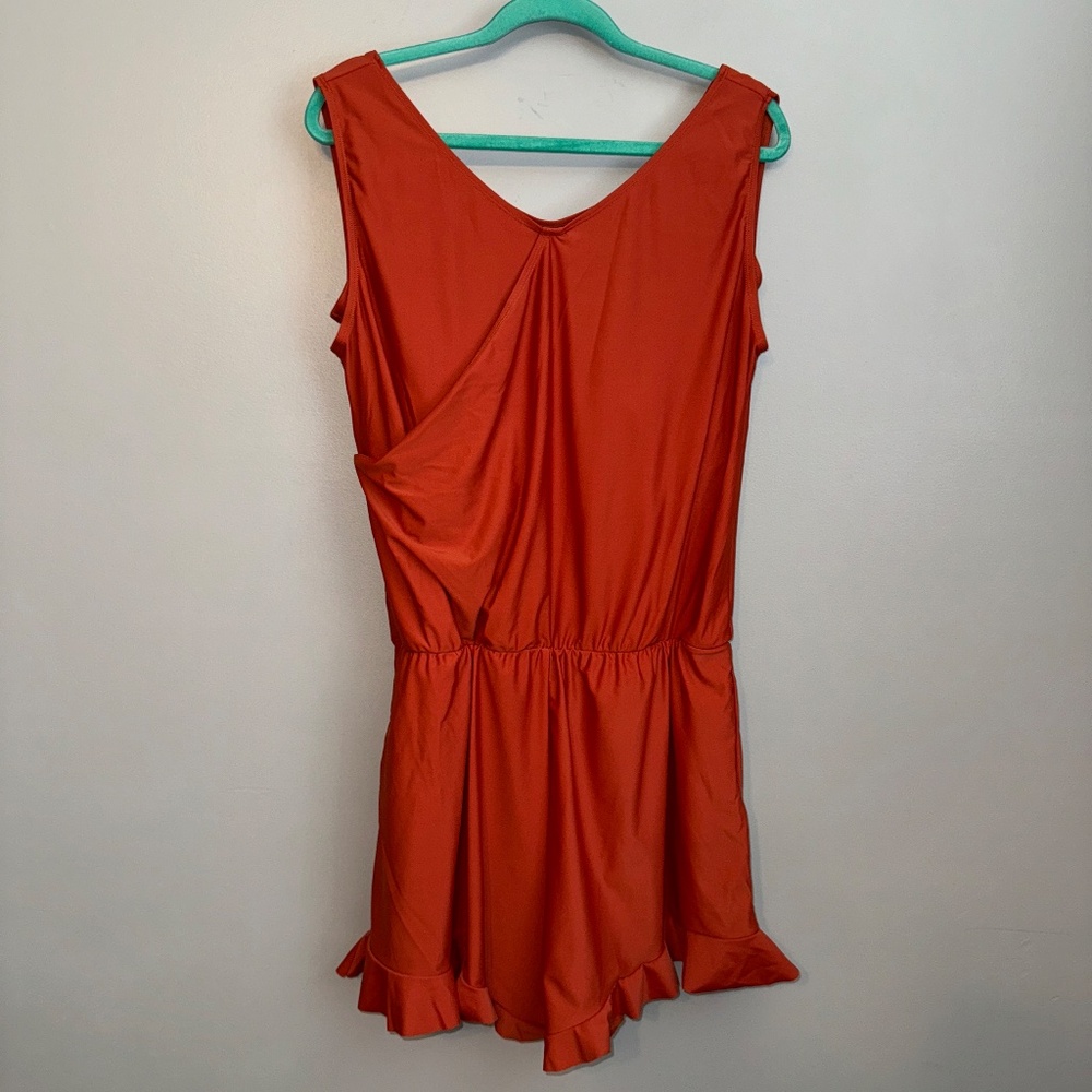 NWT Honeymark Honey Mark Ginger Swim Romper Size XXXL 3XL - Picture 5 of 5